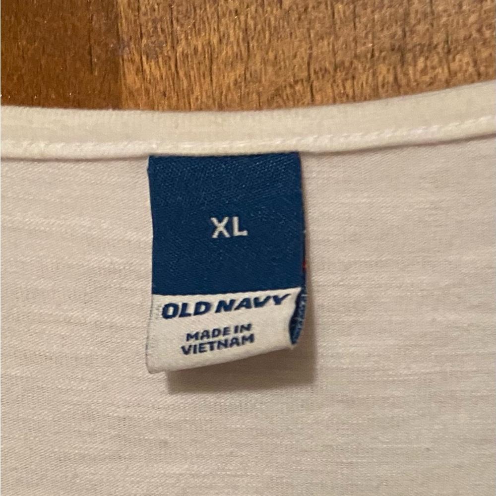 Old Navy White Knit Tiered Maxi Dress - Picture 4 of 5